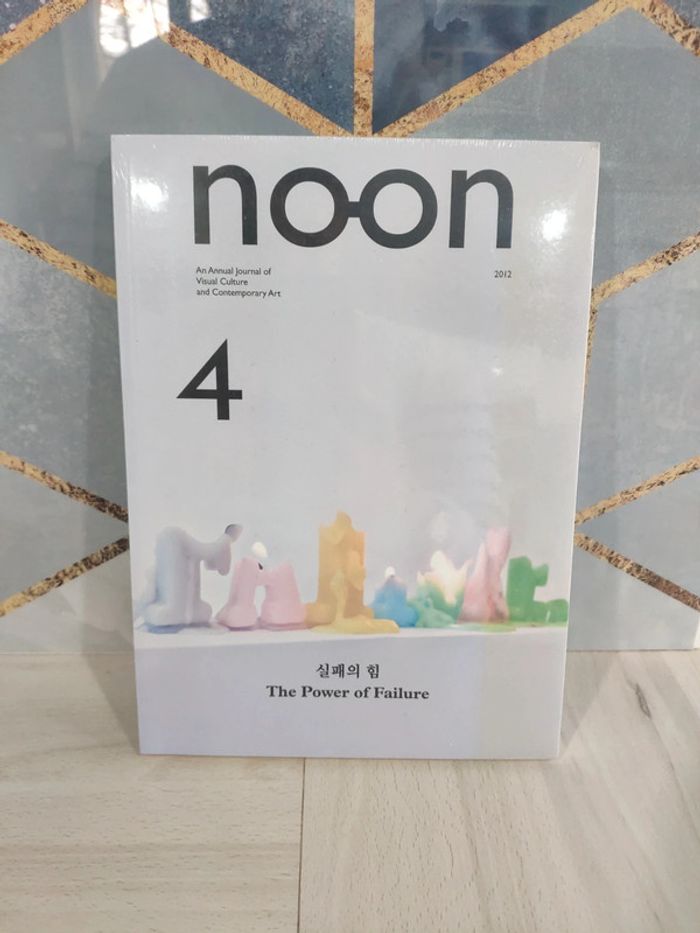 Livre neuf Noon iannual journal of visual culture and contemporary art 4 power failure