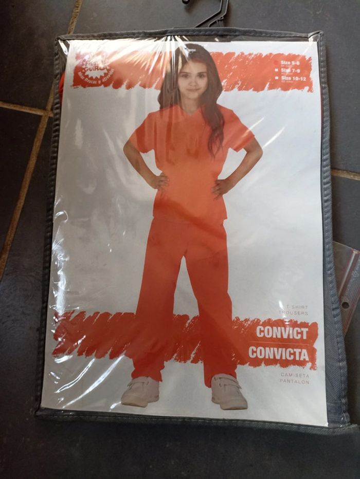 Déguisement détenu 5-6 ans