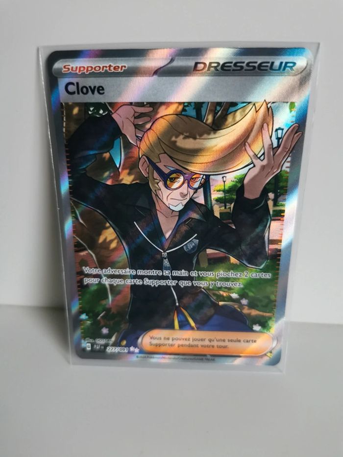 Carte Pokémon Clove 227/091 - photo numéro 3