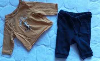 Ensemble garçon 1 mois