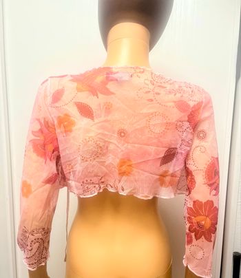 Boléro rose Kiabi 