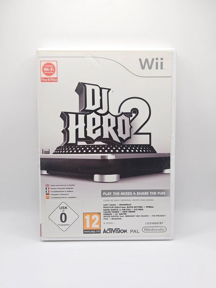 Nintendo Wii # Dj Hero 2 # - photo numéro 1