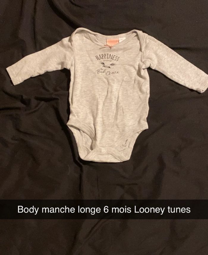 Body manche longue