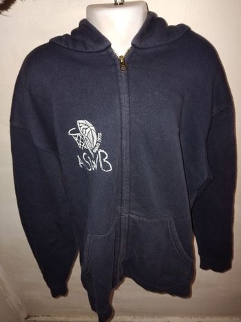 Gilet zippe garçon taille 10 ans marque fruit of loom