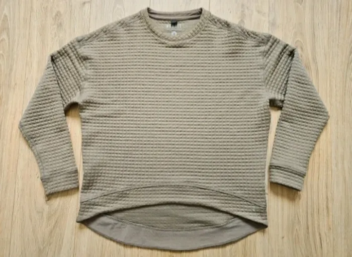 Pull Nobull matelassé kaki taille M femme - photo numéro 2