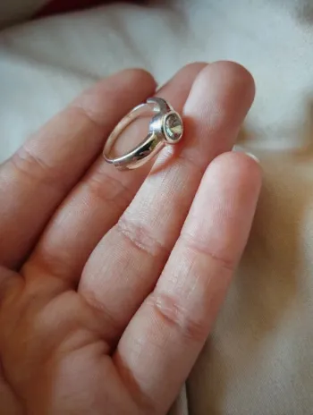 Bague argenté