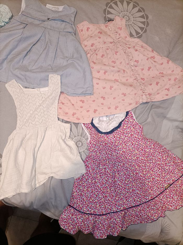 Lot de 7 robes pour fille - photo numéro 2