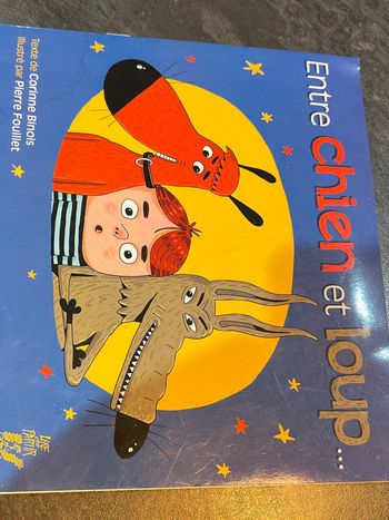 Livre jeunesse entre chien et loup