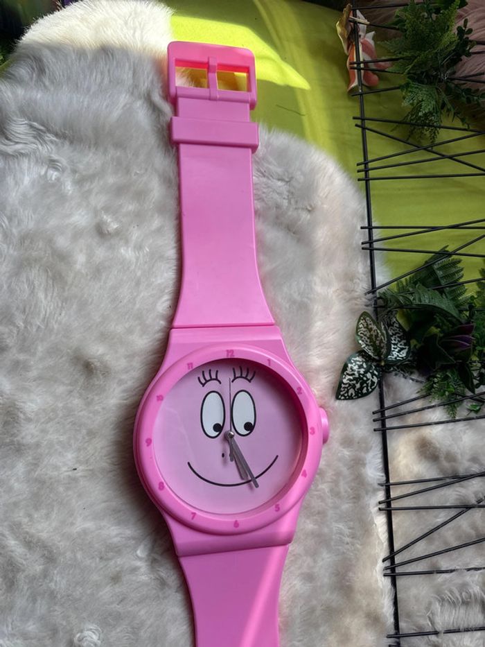 Horloge géante Barbapapa - chambre enfant - photo numéro 2