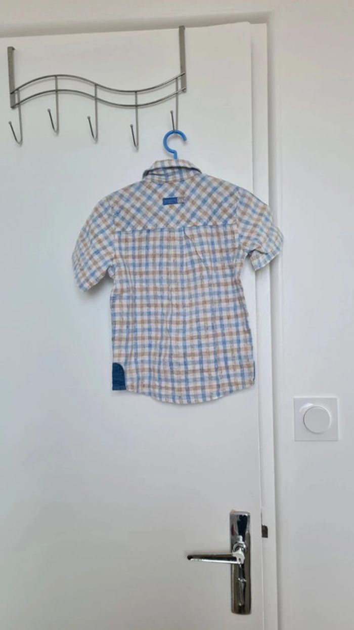 Chemise d'été manches courtes garçons 4-5 ans - photo numéro 9