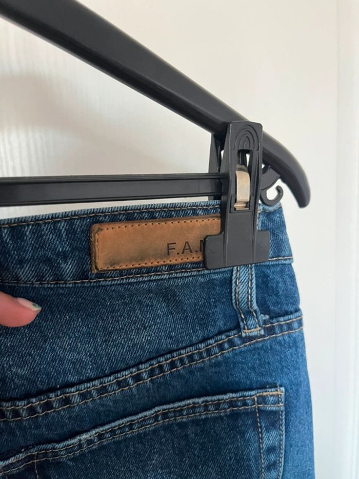Jean droit F.A.M. taille 30 – coupe Mom - photo numéro 7