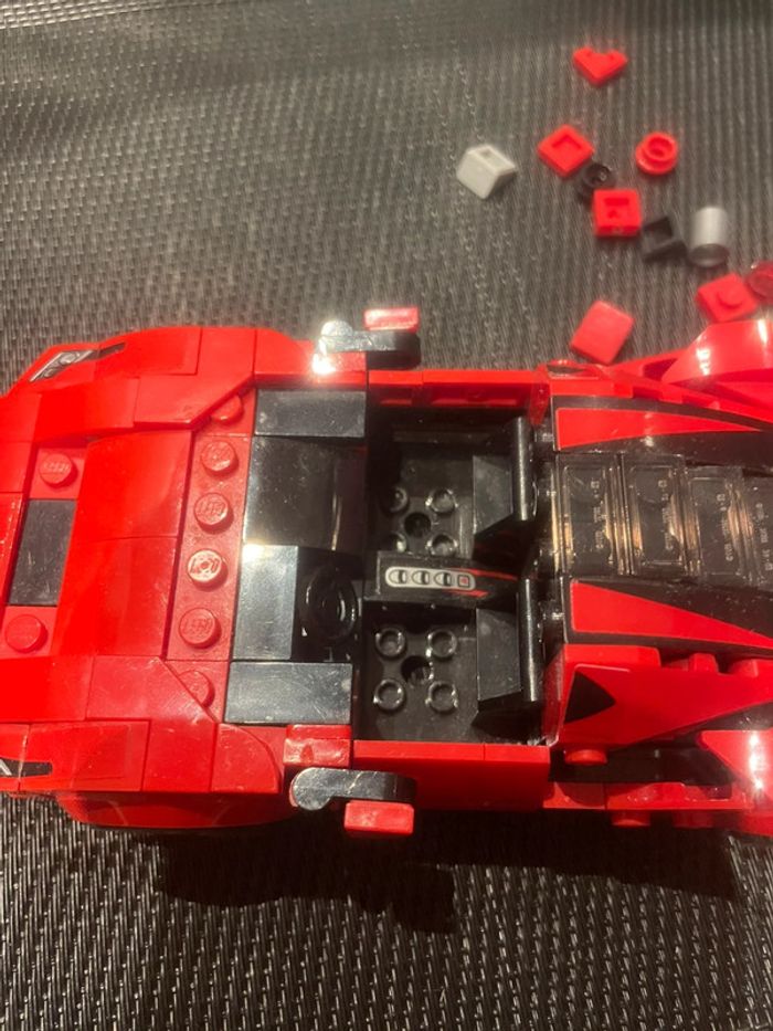 Lego Speed champions 76895 Ferrari F8 Tributo non complet avec notice - photo numéro 15