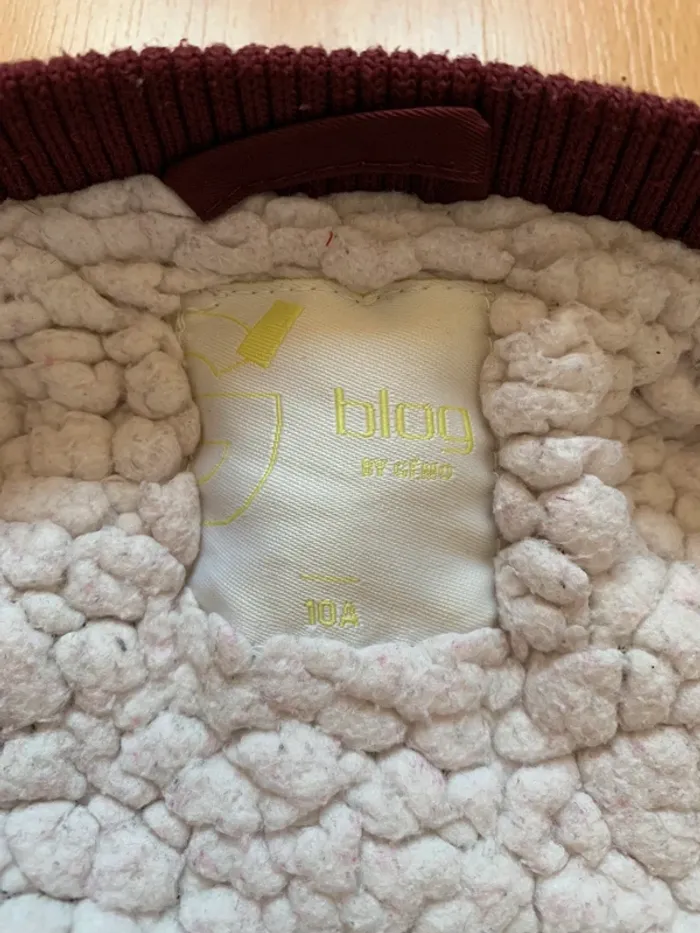 Veste bomber hiver/automne Gémo fille 10 ans - photo numéro 4