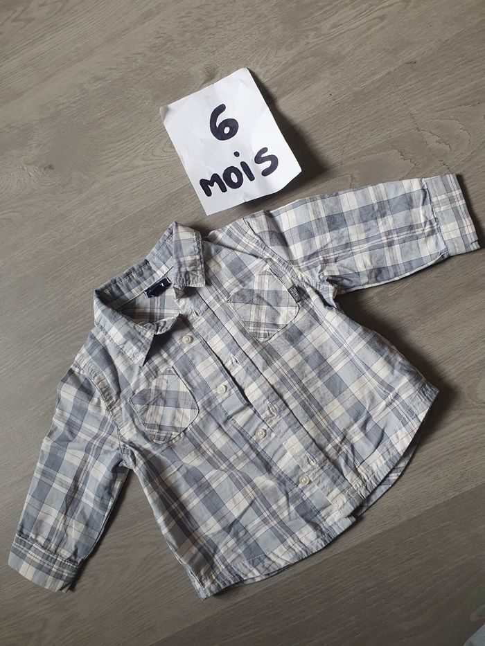 Chemise 6mois garçon