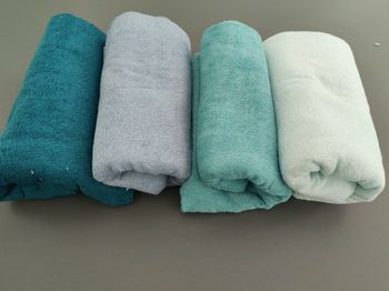 Lot 4 coupons tissu bambou
