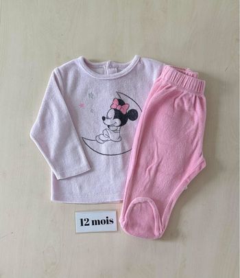 Pyjama Minnie bébé fille 12 mois 74 cm