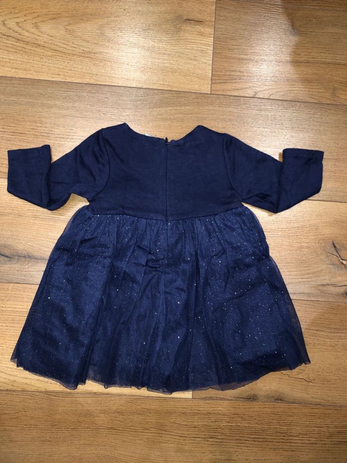 Robe fille manche longue obaibi 🌺 taille 6 mois très bon état - photo numéro 3