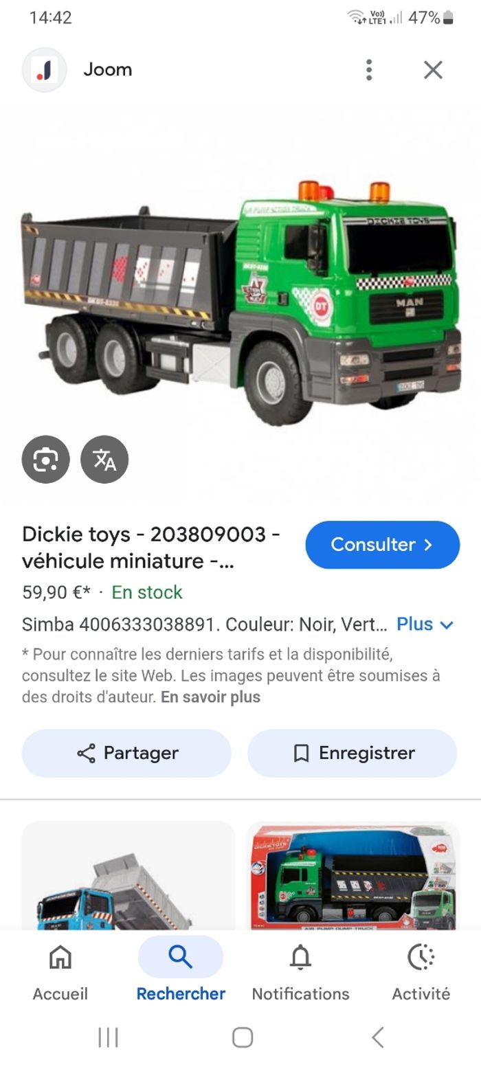 Gros  camion benne de chantier - photo numéro 7