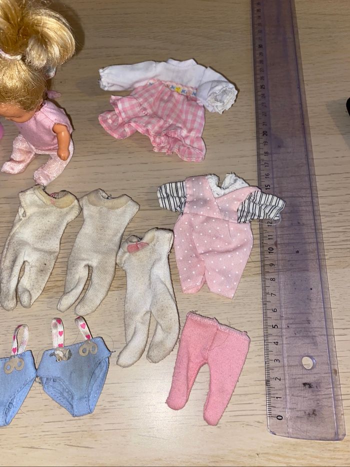 Mattel Barbie poupée doucoeur bebe baby accessoires family heart 1984 - photo numéro 9