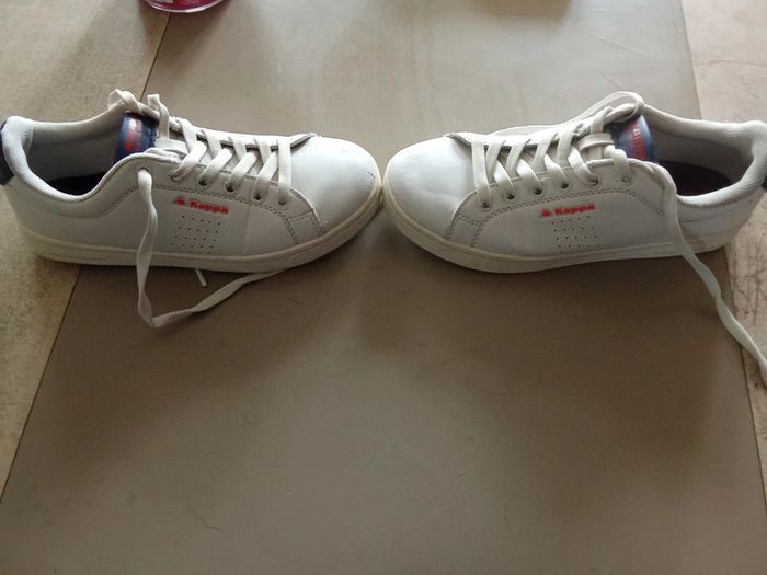 Chaussures blanche kappa taille 36 - photo numéro 2