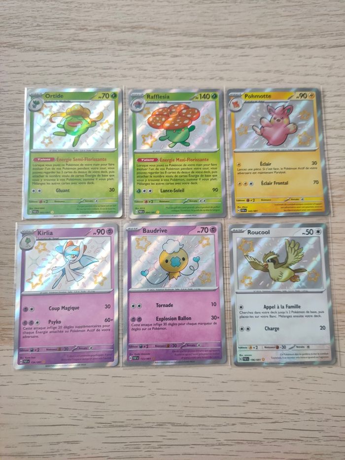 Shiny Destinées de Paldea -lot ou unité-