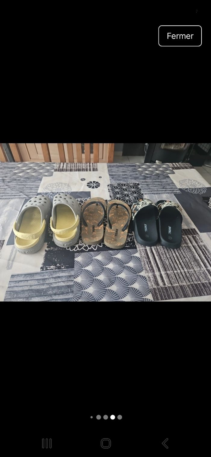 Lot sandales garçon - photo numéro 6