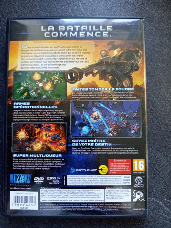 PC - Starcraft 2 - Wings of liberty - photo numéro 7