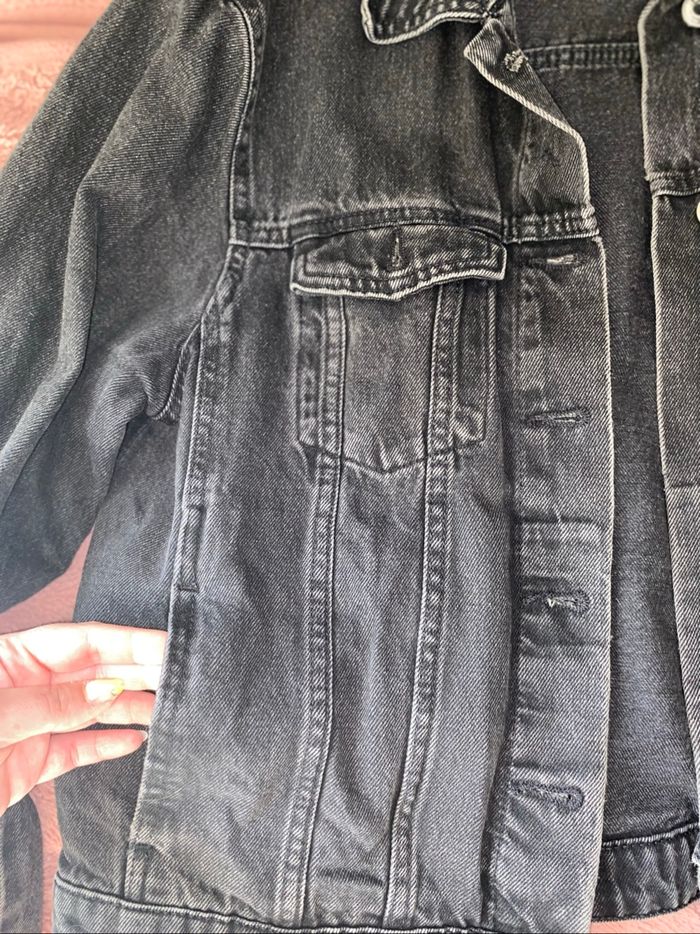 Veste en jean noir - photo numéro 6