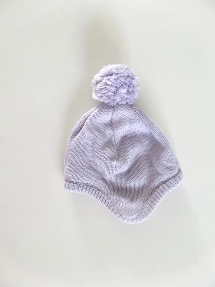 Bonnet en laine avec pompon Kiabi - photo numéro 4