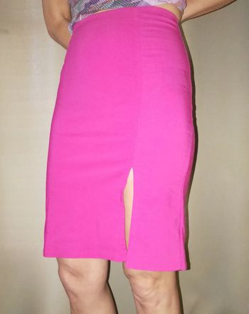 Jupe fendue sur le côté