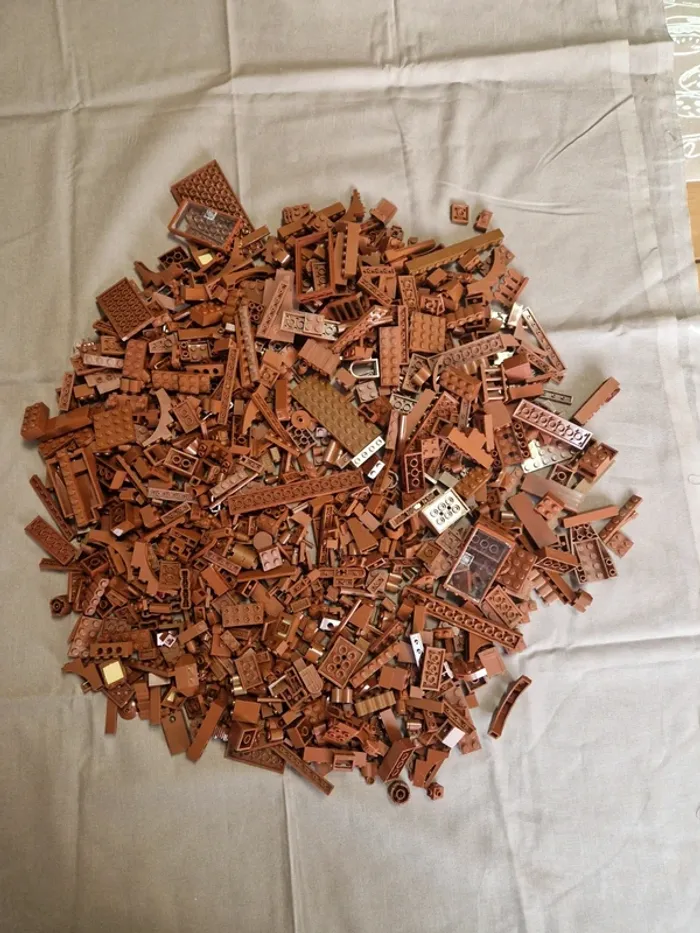 1kg lego vrac marron