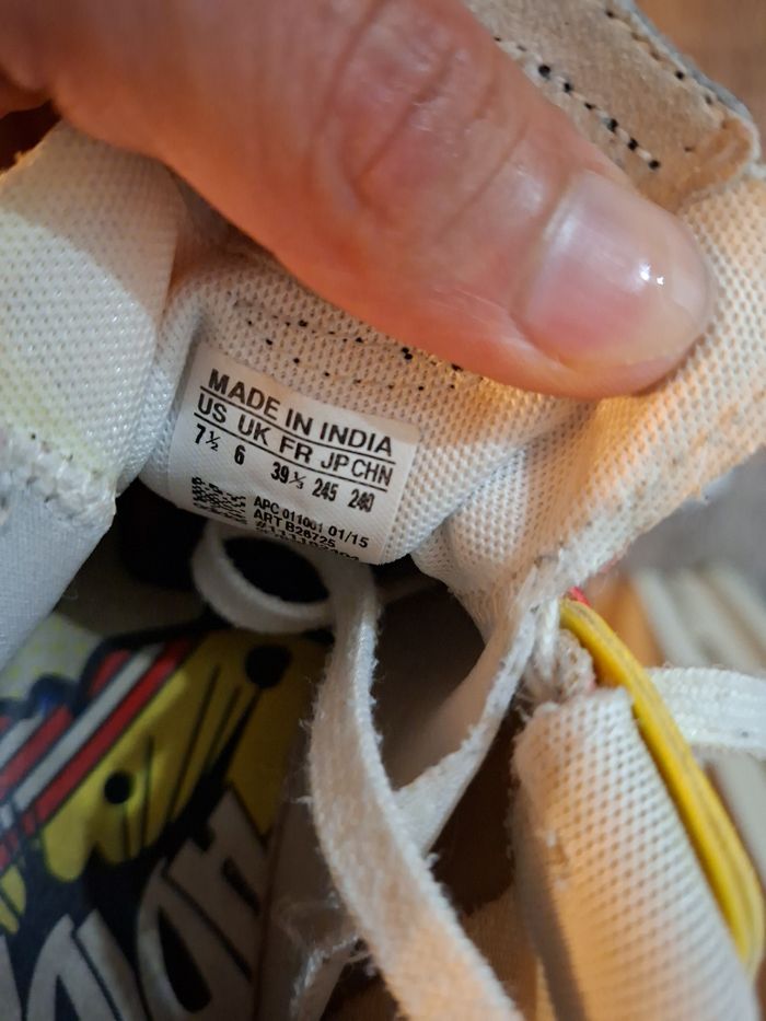 Adidas ZX 500 2.0 Rita Ora – Édition Limitée Pop Art Comic – 39⅓ - photo numéro 2