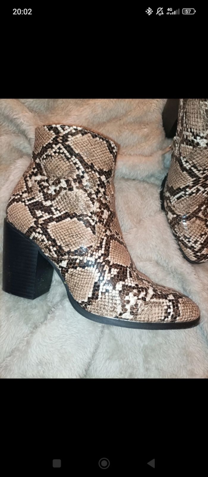 bottines python femme - photo numéro 2