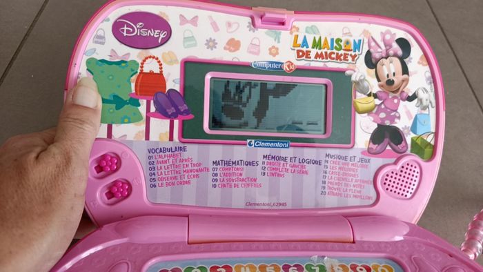 Ordinateur éducatif Minnie Mouse – Clementoni - photo numéro 3