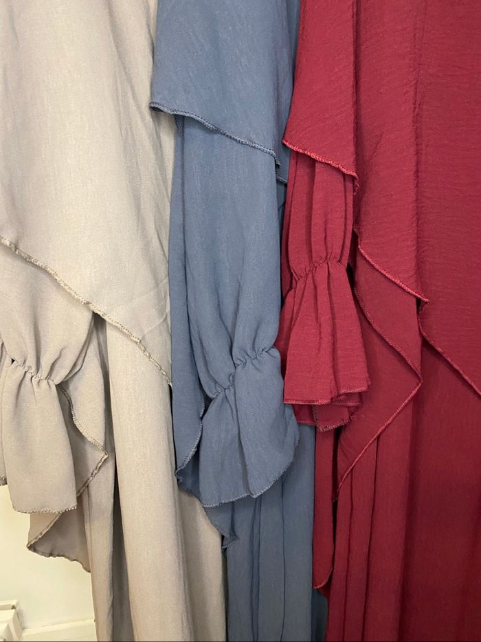 Ensemble abaya et khimar femme - photo numéro 2