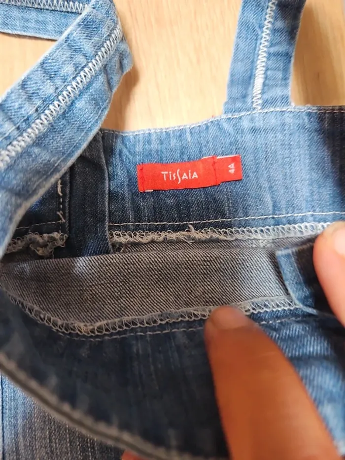 Robe en jean 4 ans - photo numéro 3