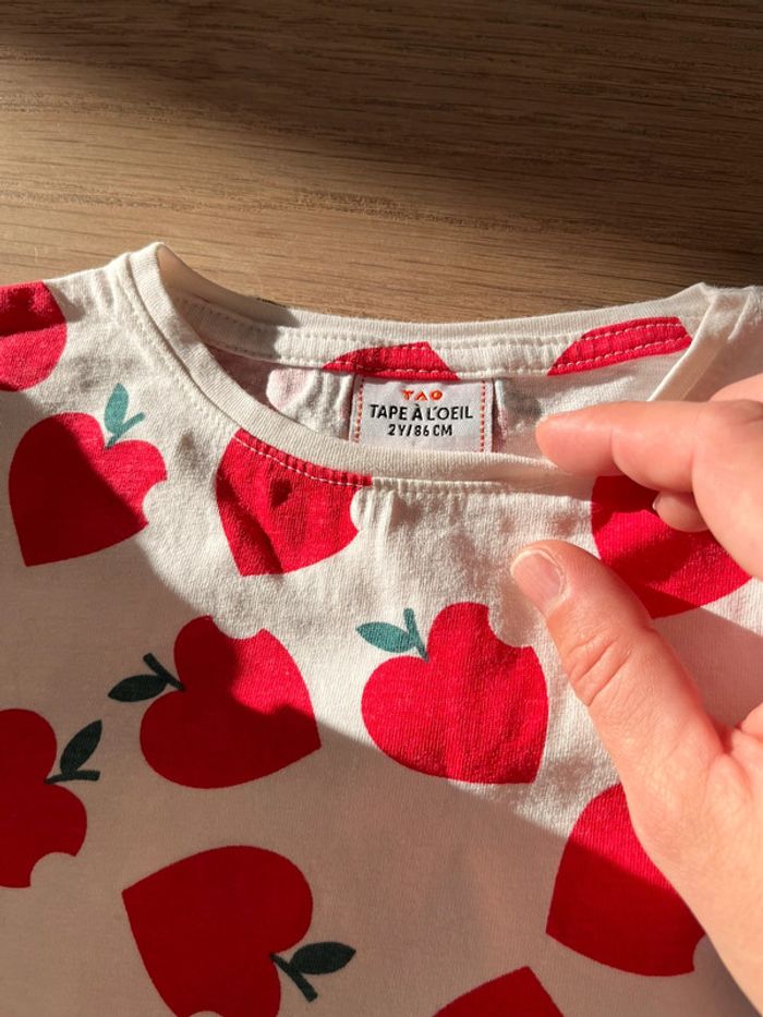 Ensemble jupe jean et t-shirt T.2a - photo numéro 3