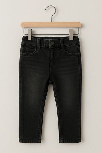 Jeans noir / h&m / Taille 12 mois
