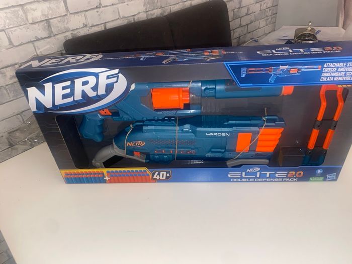 Pistolet Nerf elite double defense neuf - photo numéro 4