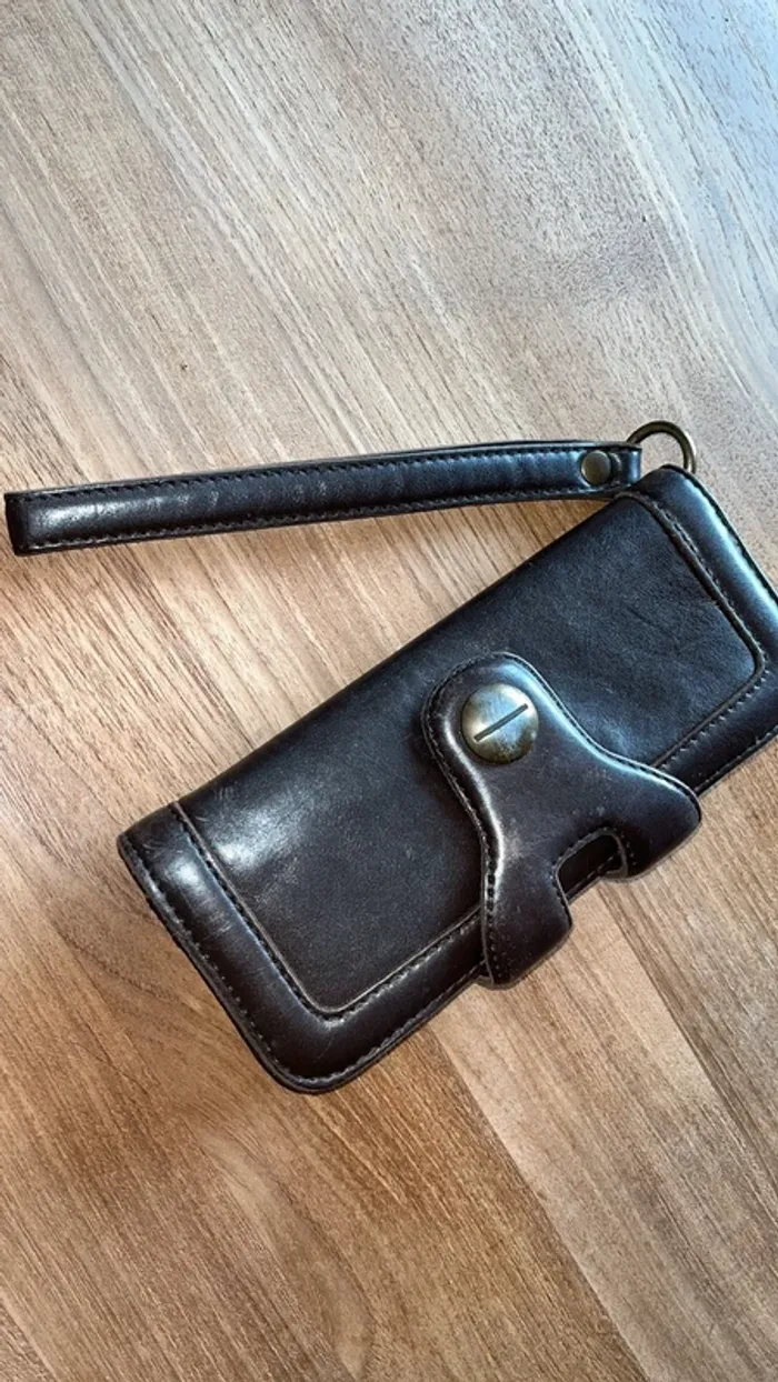 Portefeuille Gérard Darel marron