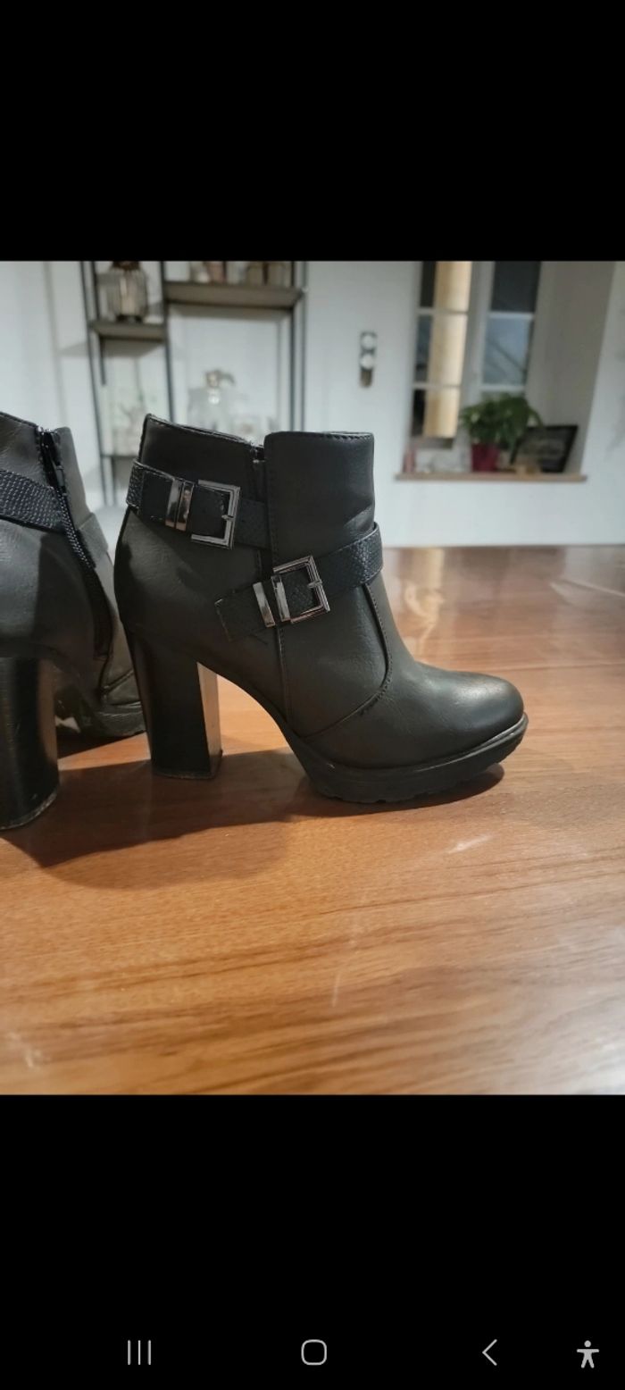 Bottines à talon femme taille 36 - photo numéro 6