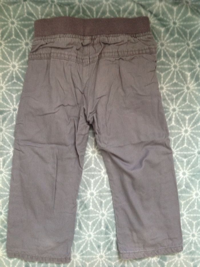 Pantalon doublé gris Tape à l'œil - 12 mois - photo numéro 3