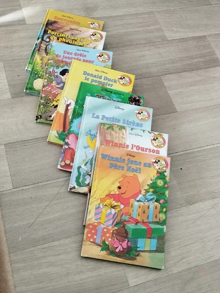 Lot retro de 8 tomes Disney club du livre années 90 L084 - photo numéro 2