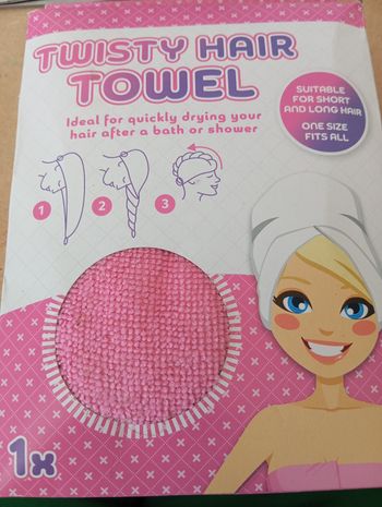Serviette cheveux