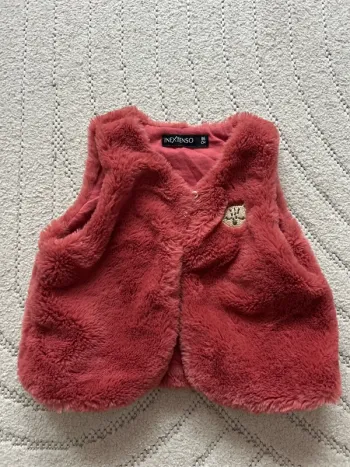 Gilet sans manche corail
