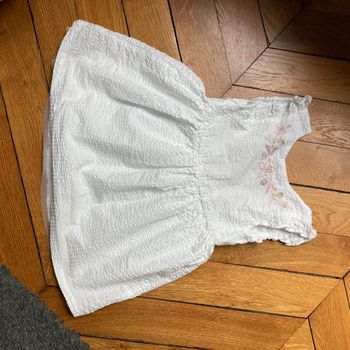 Robe blanche Du Pareil au Même DPAM