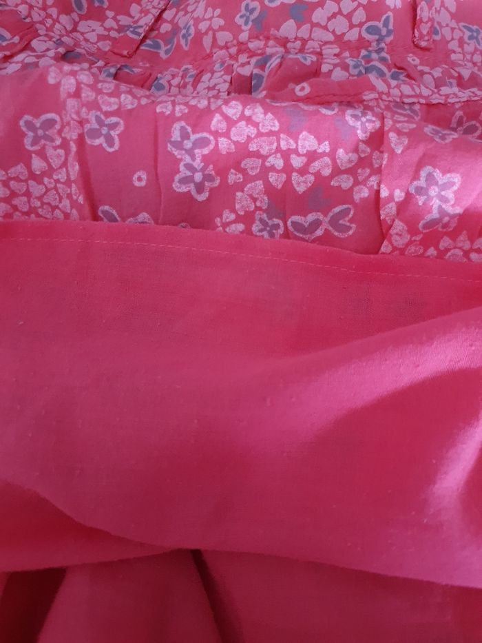 Jupe rose à motif floral - photo numéro 5