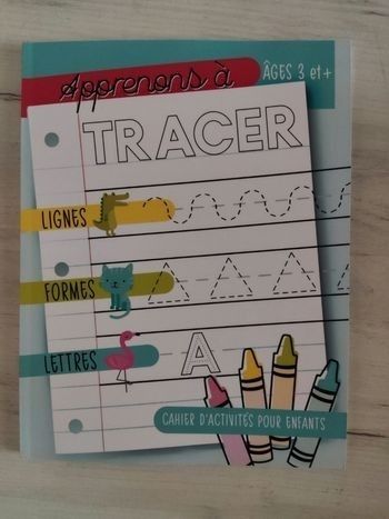 Cahier Apprenons à tracer