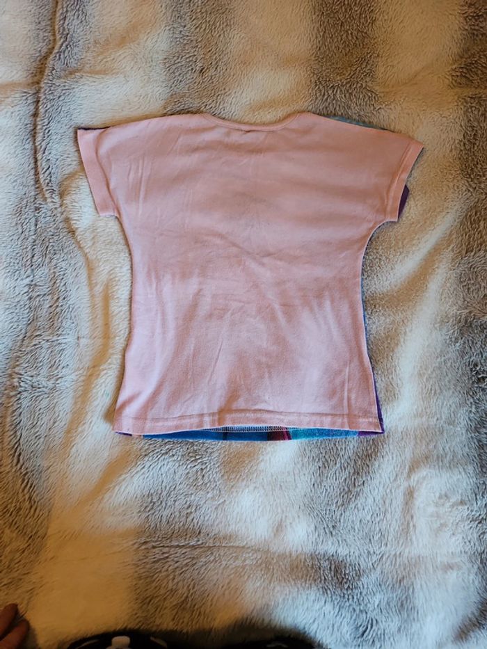 Tee-shirt manches courtes reine des neiges/ frozen - photo numéro 4