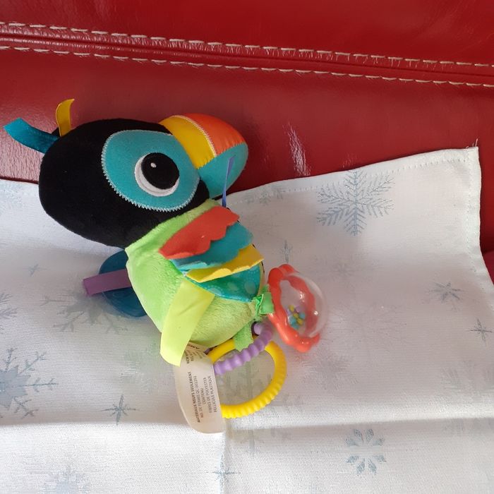 Doudou-peluche Petit Toucan *multi-textures - photo numéro 8